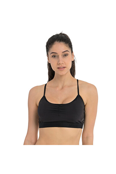 Sportive Ena Kadın Siyah Günlük Stil Sporcu Sütyeni 25YK002-SYH