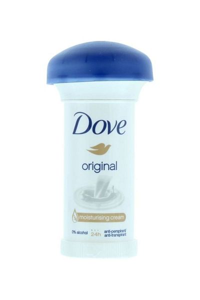 Dove كريم مرطب مضاد للتعرق برائحة الفطر أبيض 50 مل