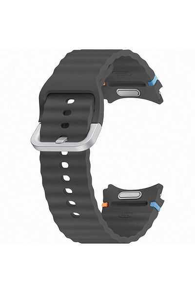 Samsung Curea smartwatch Samsung Sport Band pentru Galaxy Watch7, (M/L), Dark Gray
