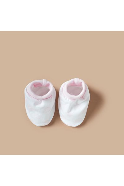 Juniors Printed Slip-On Booties - Set of 2