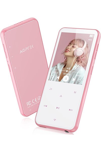 AGPTEK 64 GB MP3 Çalar, Bluetooth 5.3, HiFi Ses, FM Radyo, 2,4 inç TFT Ekran,...