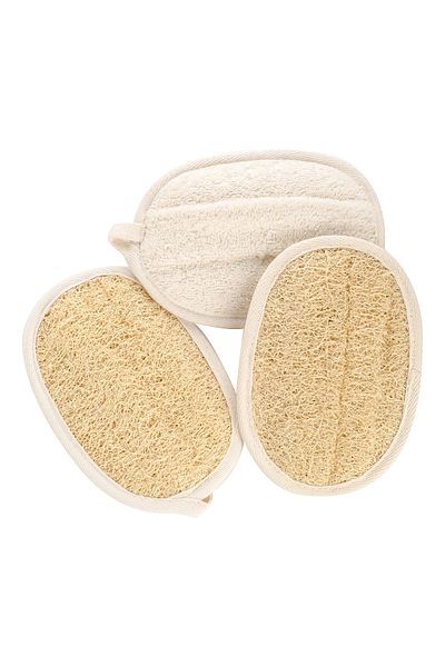 HONEYBEE Lightweight Graceful Design Soft Touch Oval Shape Pad Body Loofah