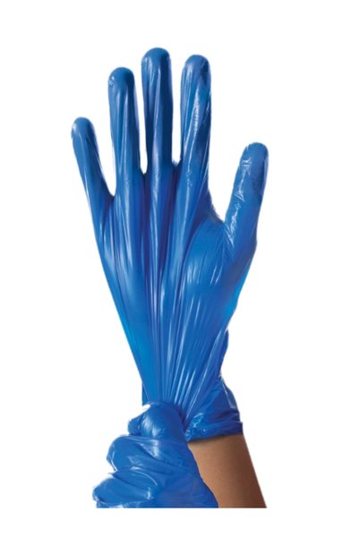 Reflex Florex Gloves Tpe Blue / L 5 Pack of 100