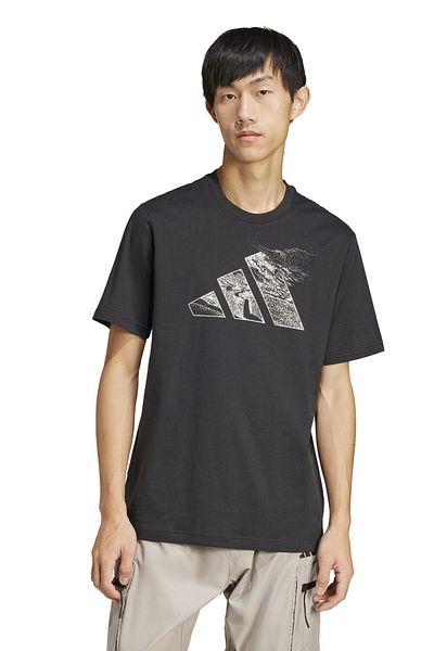 adidas M T Ce Logo T Ανδρικό μπλουζάκι casual πολύχρωμο