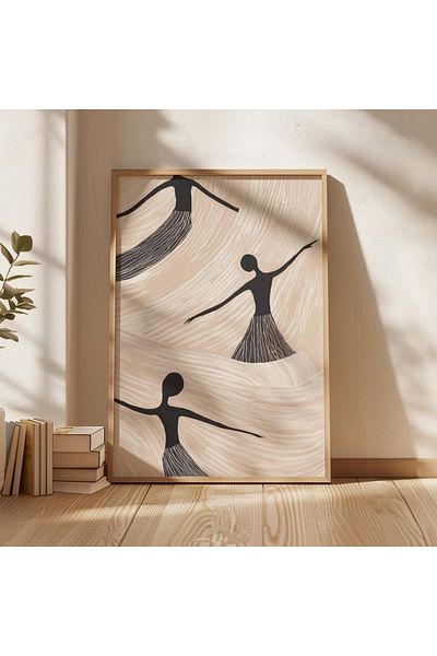 Dekorsiahome One Piece Wooden Frame Living Room Hall Kitchen Table Tk0454