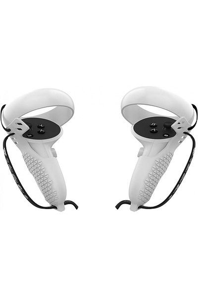 M AMVR Set of 2 anti-drop protections for M AMVR game console, TPU, white, 16.5 x 7 x 6.8 cm