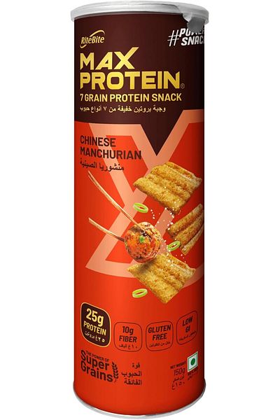 Max Protien Max Protein Chips Chinese Manchurian 150gm Pack of 2