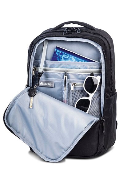 BESTWAY Backpack F40326, 40x25x20 Cm, Wizz Air/ryanair, Cabin Pro Ultimate Small, Black
