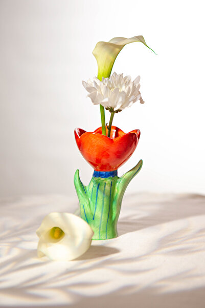 DOIY Bloom Çiçek Küçük Vazo