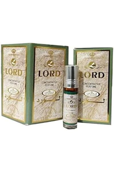 ALREHAB Al Rehab Lord perfume oil roll on 6 ml 6 pieces
