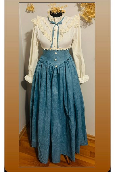 Asushvintage Βικτωριανό φόρεμα