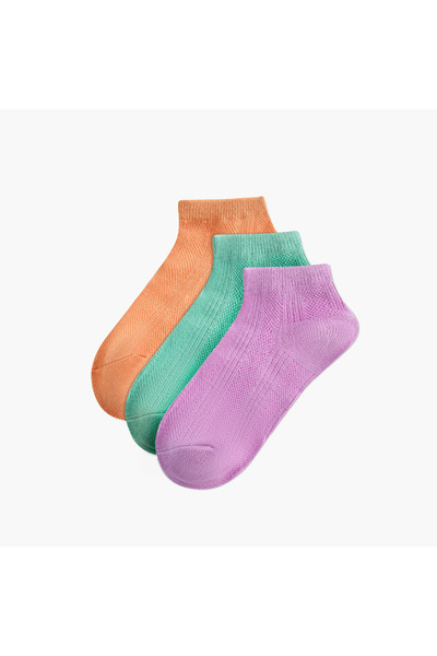 Juniors جوارب منقوشة - مجموعة من 3 قطع