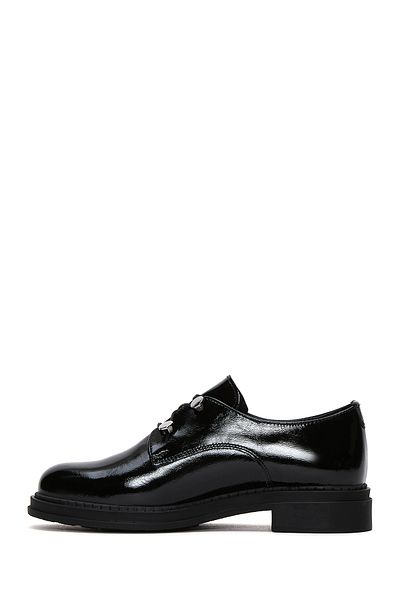 Derimod Black Patent Leather Women's Shoes - Casual 24wfd 411716