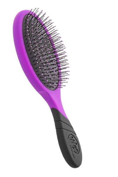 Wet Brush فرشاة ويت براش برو لفك تشابك الشعر - بنفسجي للجنسين - فرشاة شعر واحدة