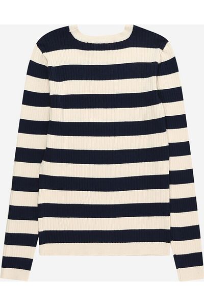 ONLY Women's Striped Knitwear Sweater