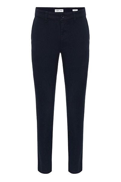 SÜVARİ Παντελόνι Dobby Navy Blue Slim Fit