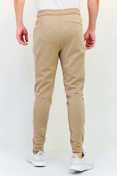 Reebok Men Sportswear Fit Drawstring Training Track Pants, Tan