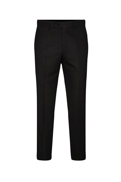 SÜVARİ Μαύρο ίσιο παντελόνι Slim Fit
