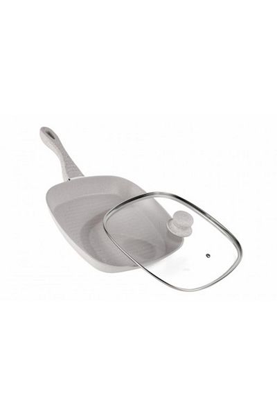 Heinner Grill pan with lid, Heinner Mozaik BET-GRILL 28, 28 x 4 cm