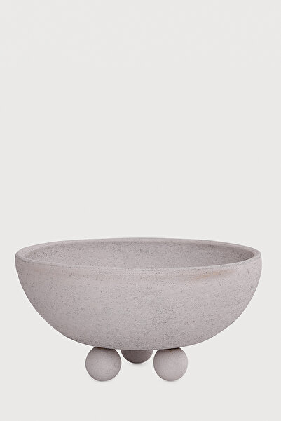 Enza Home Artisan Büyük Dekoratif Tabak ve Kase