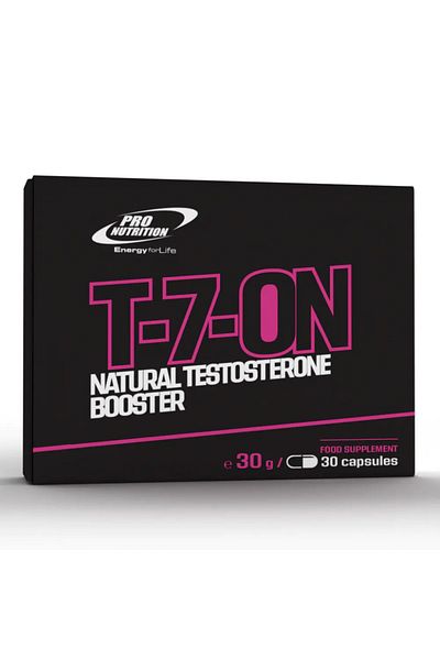 Pro Nutrition Natural testosterone stimulator, T-7-ON 30 capsules