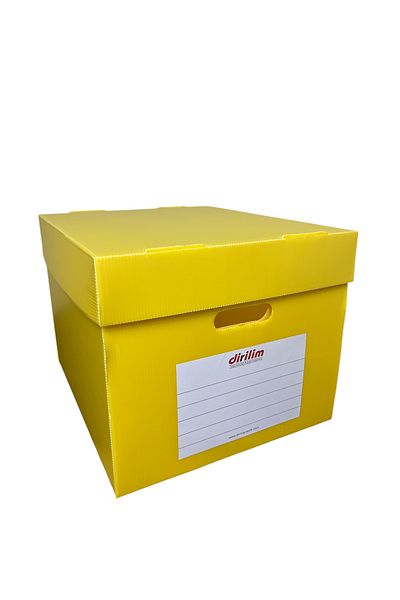 dirilim plastik Reliance Plastic Archive Box 42*35*30cm 5 Pieces Folder Capacity Folder Boxes Plastic Corrugated
