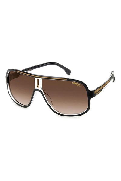 Carrera Ochelari de soare bărbătești Ca1058/s 2m2/ha, Negri, Aviator, 63 mm
