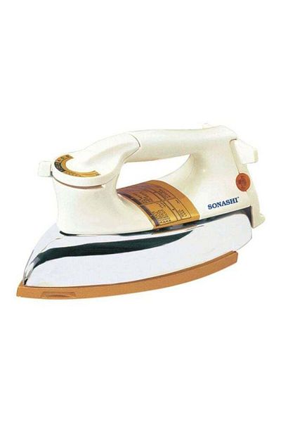 sonashi Heavy Iron - Gold Ceramic Coated Soleplate | Overheat Safety Protection with Easy Temperature Settin