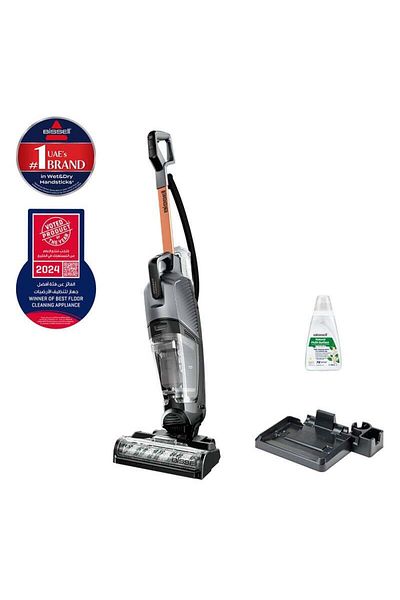Bissell Upright Wet & Dry Vacuum Cleaner , 0.82 Liter , 1300W , Black/Gold - 3527E