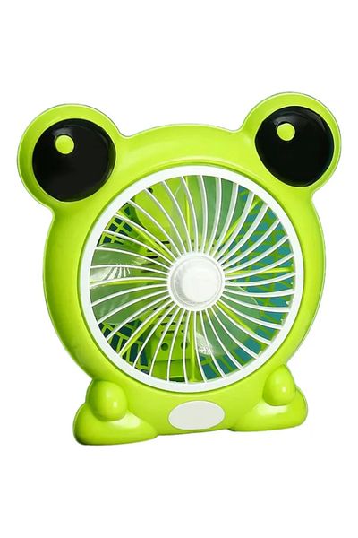 FOXMAG24 Frog-type table fan, 2 speeds, silent, USB charging