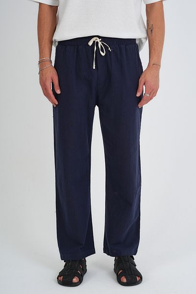 Redline Comforted Men's Linen Look Casual Pants Wide Leg New Season