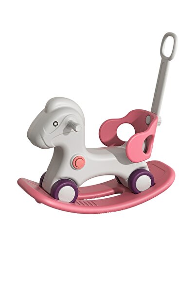 MG 3 in-1 Kids Rocking Horse Offers Three Modes Car, Rocking, Infant Rocker R...