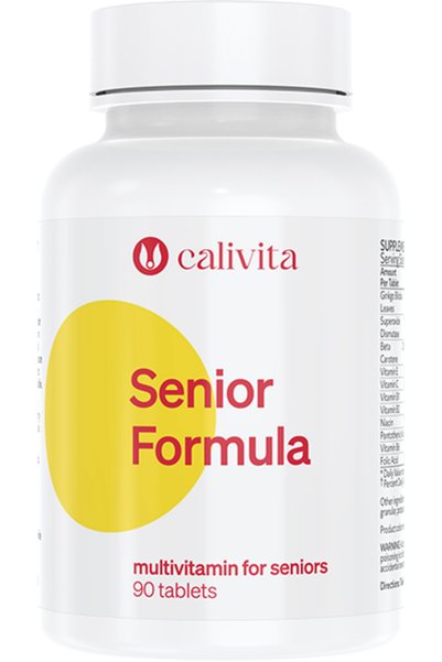 Calivita Complex multivitaminic Senior Formula pentru vârstnici (90 de compri...