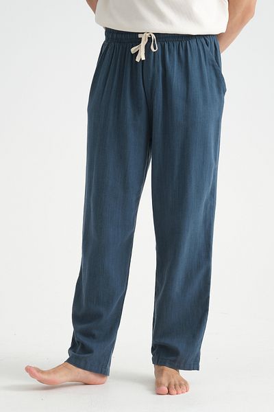 Redline Luxe Men's Linen Blend - Comfortable Baggy Pants, Wide Leg New Season