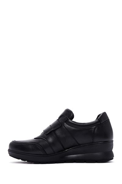 Derimod Black Leather Comfort Women's Shoes - Banded, 24WFD 235018