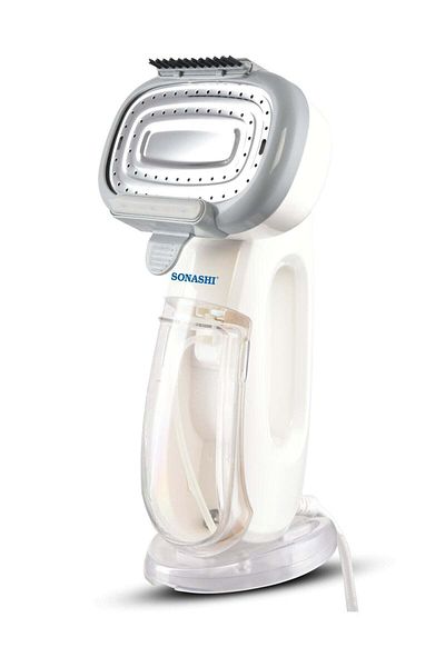 sonashi Garment Steamer with Digital LED Display | 3 Level Steams - Low/Medium/High | Continuous Work -30 Mi
