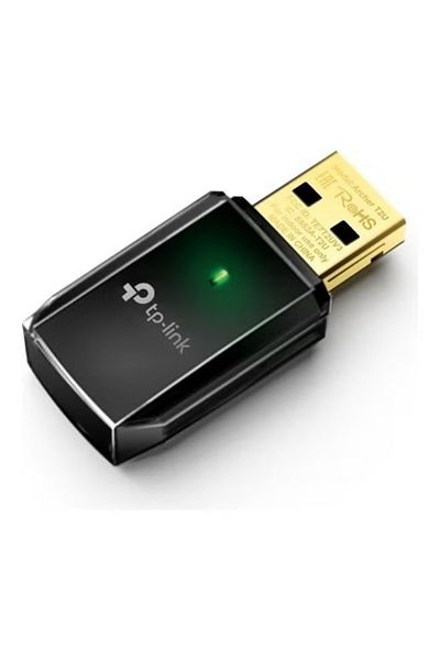 TP-LINK Ac600 Wireless Dual Band Usb Adapter Black