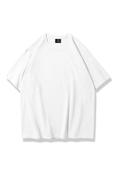 Trendiz Unisex μπλουζάκι απεριόριστης τέχνης λευκό