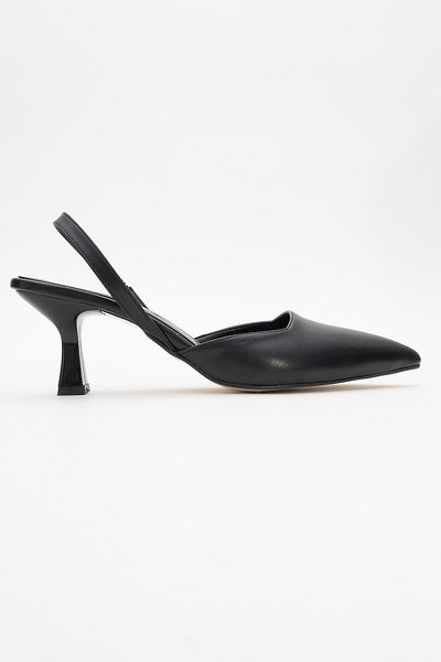 Ataköy Ayakkabı WOMEN'S POINTED TOE OPEN BACK STILETTO