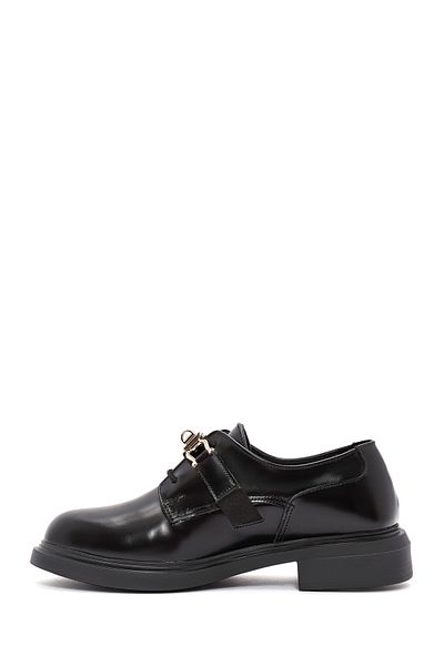 Derimod Women's Black Lace-Up Leather Men's Shoes 24Wfd 210322