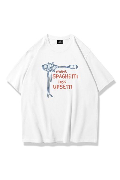 Trendiz Unisex Περισσότερα Μπλουζάκι Σπαγγέτι Λευκό