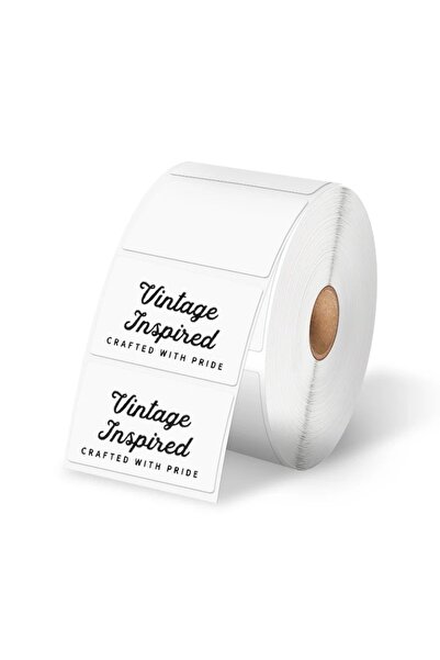 Phomemo 57x32mm/1.000adet Beyaz Termal Etiket 2,25x1,25inç, PM-241-BT, D520-B...