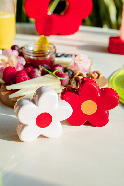 DOIY Daisy Papatya Tuzluk Biberlik Kırmızı-Pembe