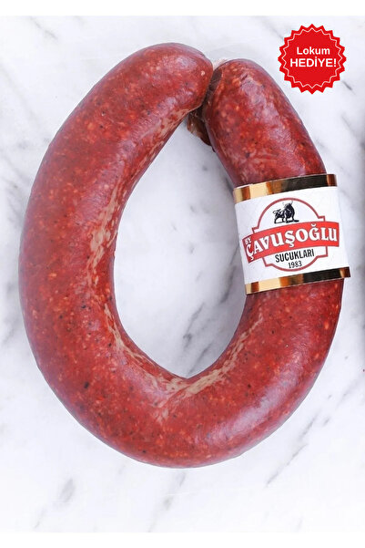 By Çavuşoğlu Sucukları 1983 Çavuşoğlu Hakiki Afyon Sucuğu %100 Doğal Acısız 2 Kğ