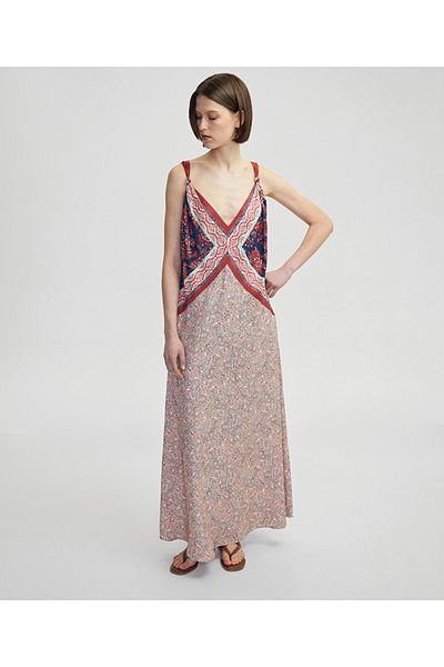 İpekyol Pattern Mix Maxi Dress
