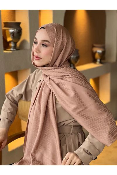 Modakaşmir Water Wave Pattern Shawl