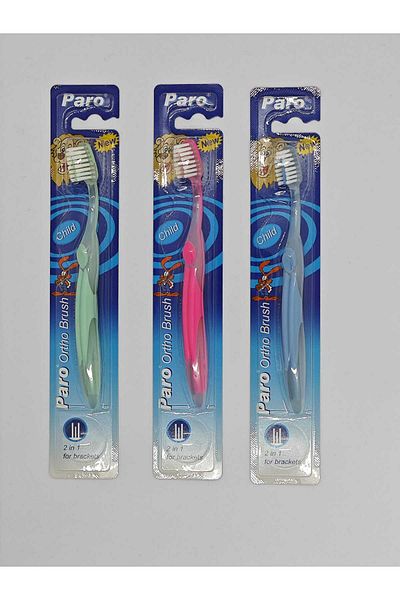 TechTic Paro Children's Toothbrush Ortho Brush 748