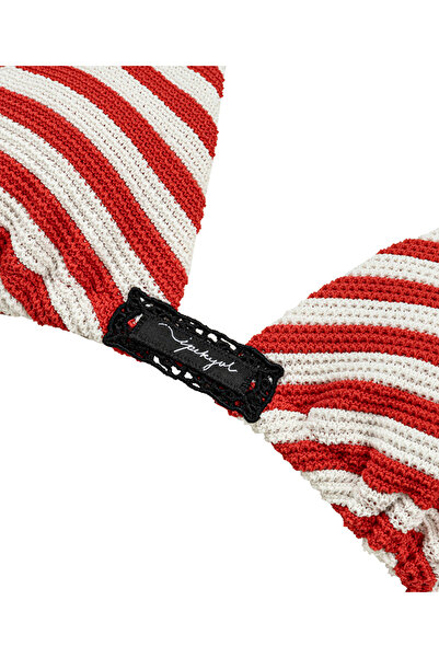 İpekyol Çizgili triko bikini seti