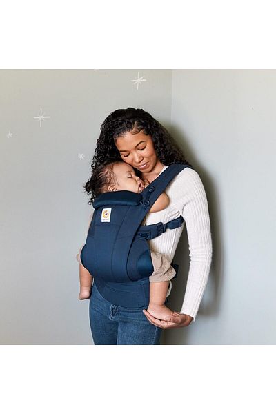 Ergobaby Breeze All Carry Positions Breathable Mesh with Enhanced Lumbar Support & Airflow (7-45 Lb)