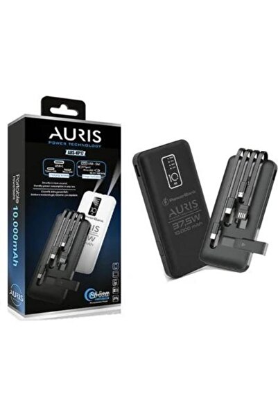 abnturk ARS-KP17 10.000 Mah Kablolu Taşınabilir Telefon Standlı Powerbank